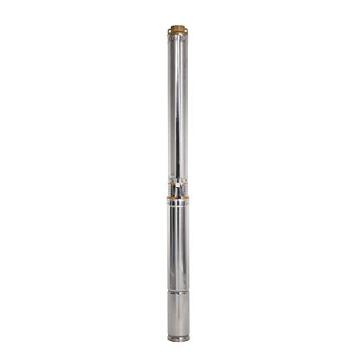 ZYIY SDM Submersible Pump Stainless Steel Outlet Pipe Deep Well Water Pump for Farm Irrigation, Home