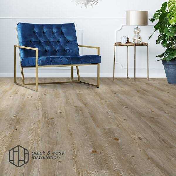 SimpleStep Oak 20 MIL x 9 in. W x 48 in. L Loose Lay Waterproof Luxury Vinyl Plank Flooring - Shop Hardware Tools Online Store