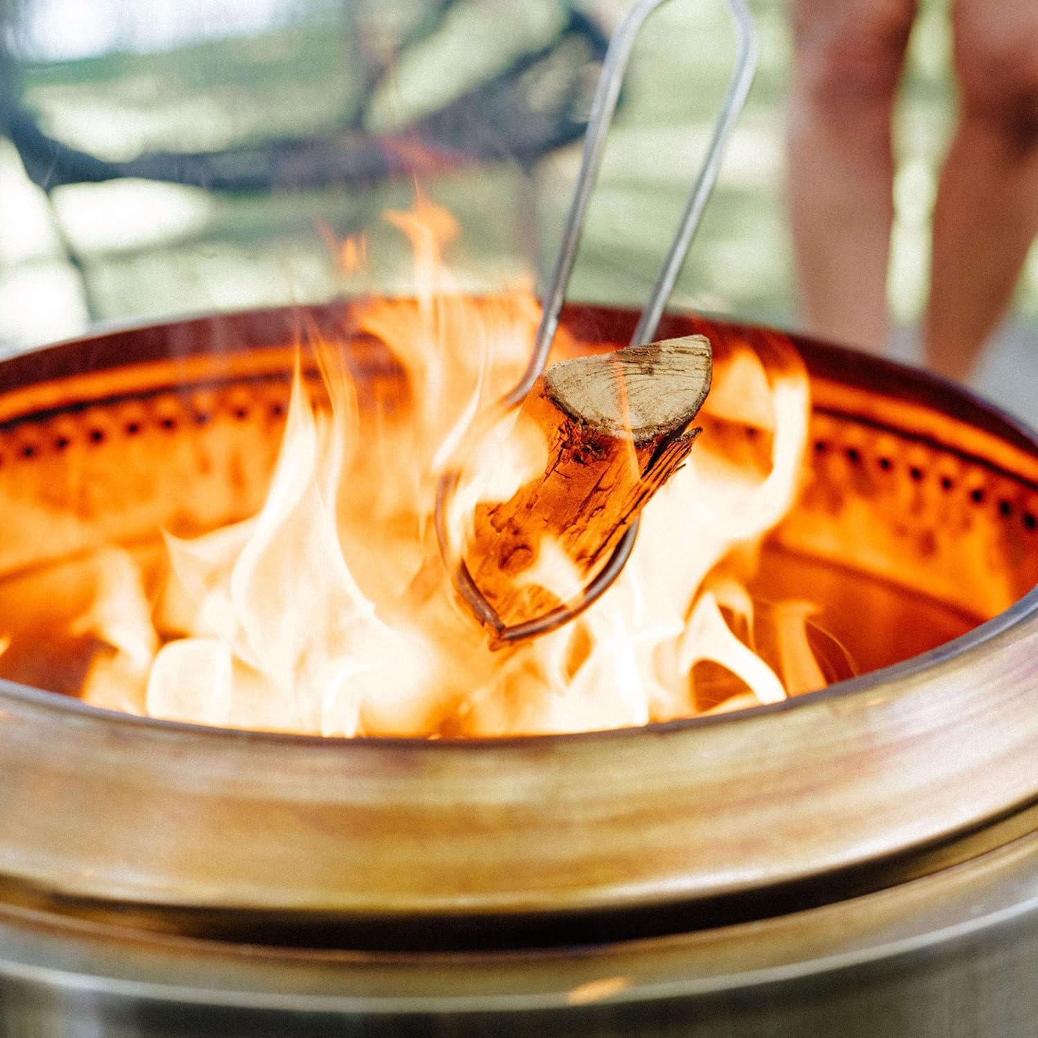 Solo Stove Yukon Portable Fire Pit for Wood Burning and Low Smoke Great Camping Stove for S'Mores and Hot Dogs | 27x17 Inches Outdoor Fire Pits