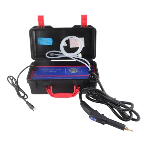 High Pressure Steam Cleaner, 4ft Water Inlet Hose Commercial Grade Standard ABS and Stainless Steel High Power Steam Cleaner Machine for Kitchens