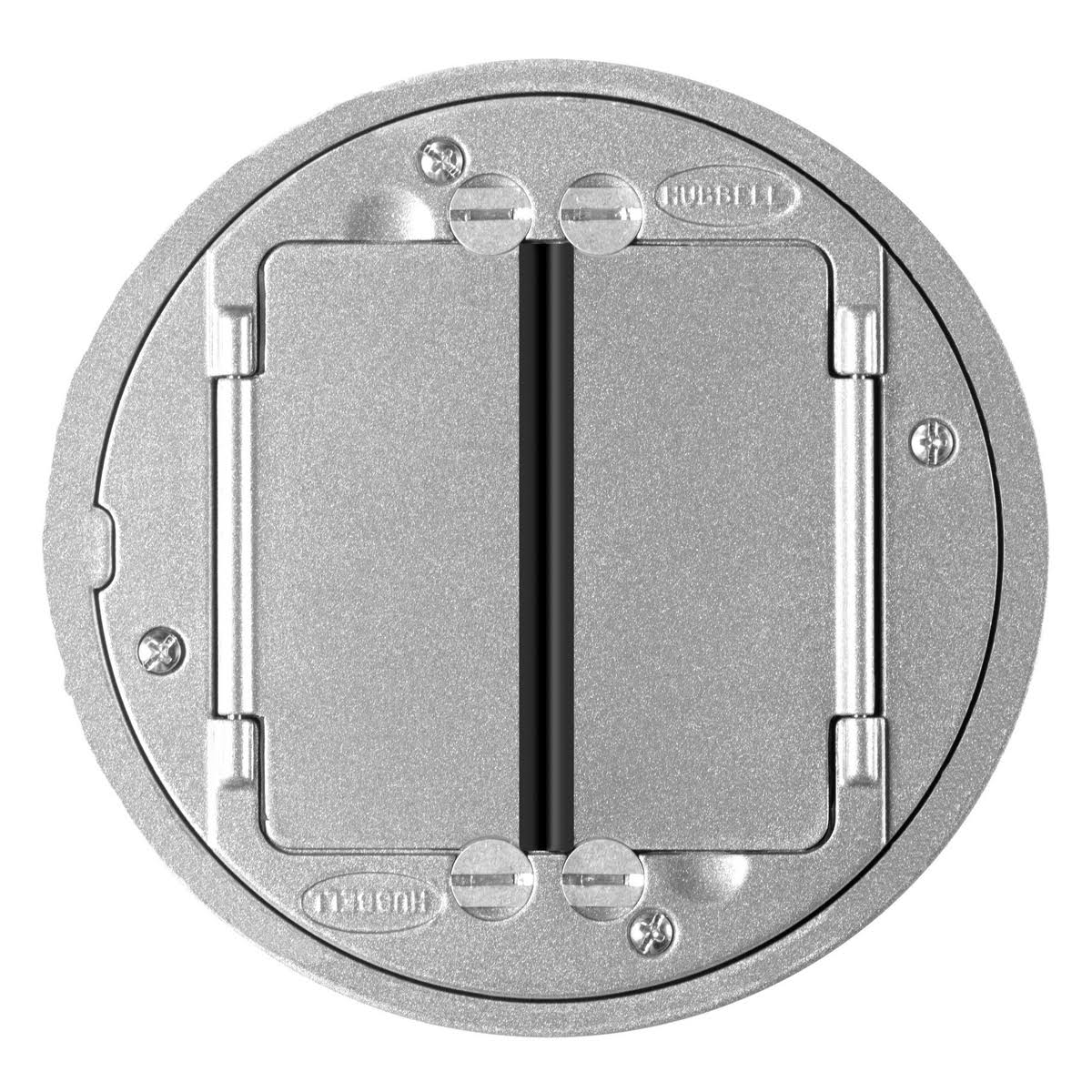 Hubbell WIRING Device-Kellems S1TFCAL Floor Box Cover Tile Flange,Aluminum