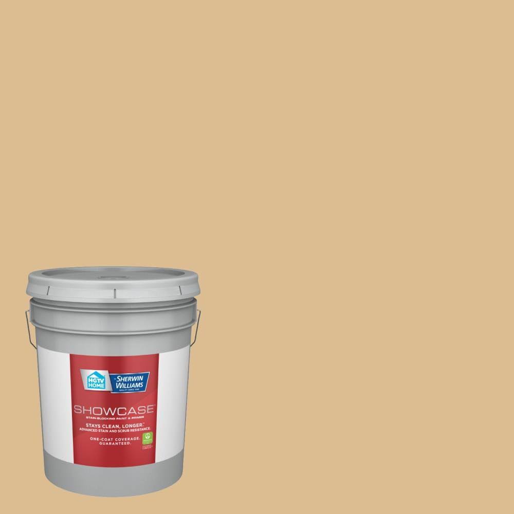 HGTV Home by Sherwin-Williams Showcase Satin Blonde Hgsw2176 Interior Paint (5-Gallon) | HGSW2176-935245