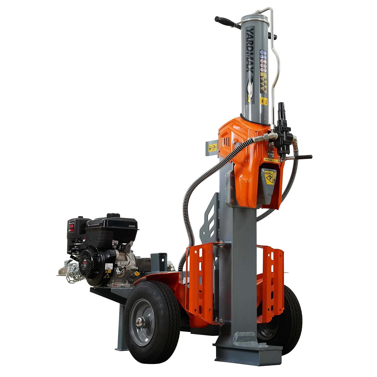 Yardmax Gas Log Splitter 40 Ton 2-Way Half Beam Briggs & Stratton Engine XR1450