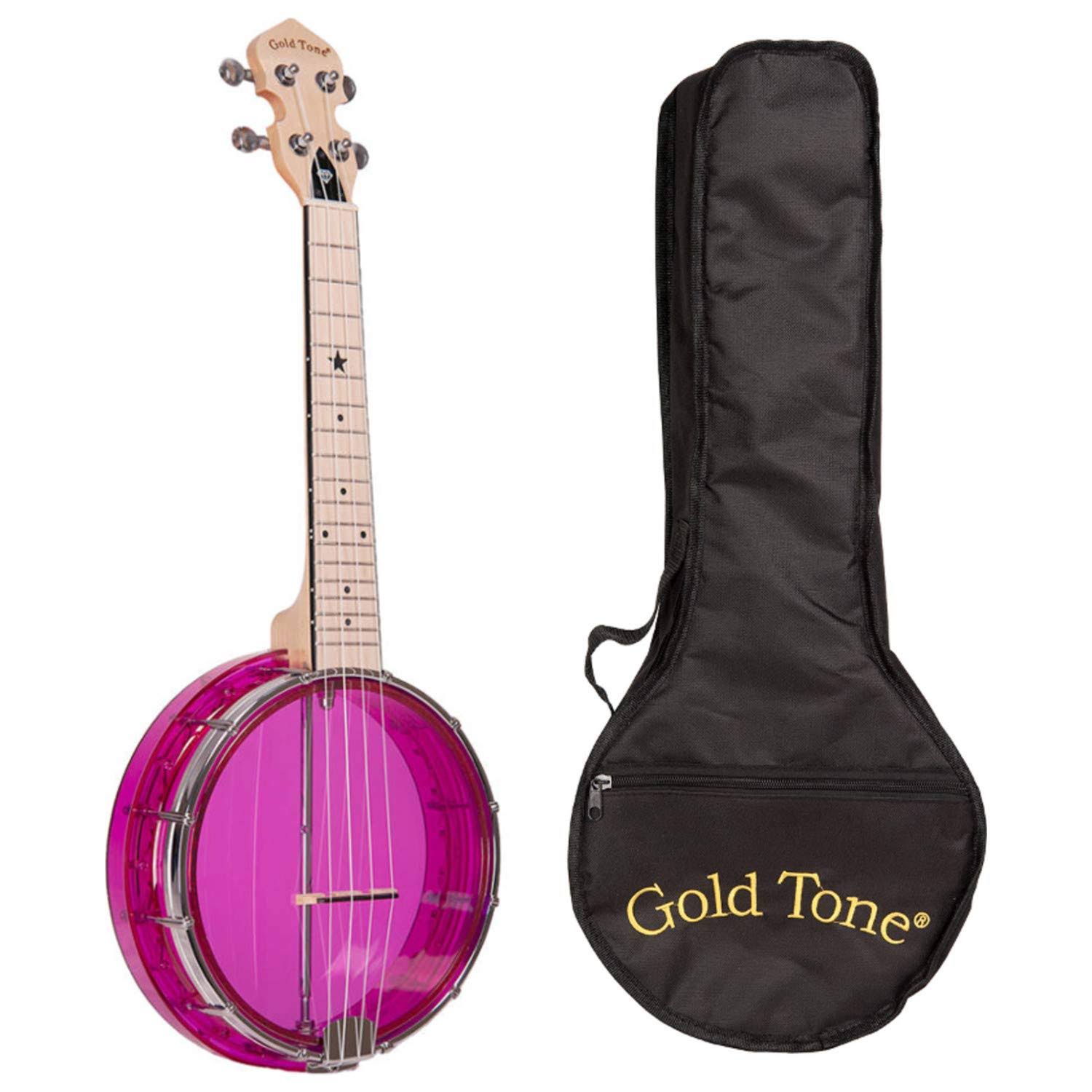 Gold Tone Little Gem Banjo Ukulele (Amethyst)