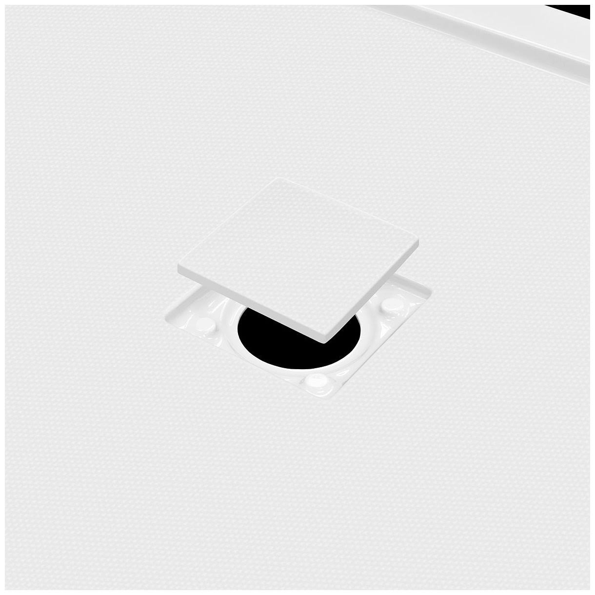 LessCare 60 x 32 Single/Double Threshold Shower Base Pan Right/Left Drain, White
