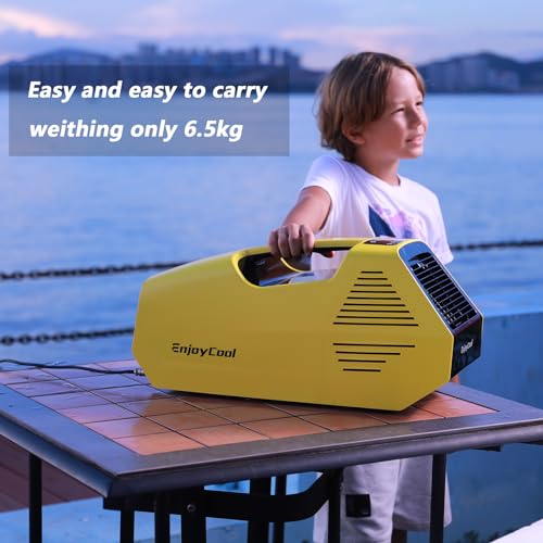 air conditioner portable 2380BTU's of fast cooling 240Wh & light and flexible energy saving camping air conditioner ventless portable air conditioner quiet portable air conditioner air conditioner