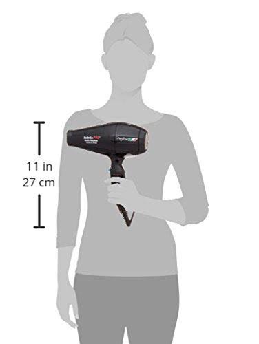 Babyliss Pro Nano Titanium Portofino Dryer, Black