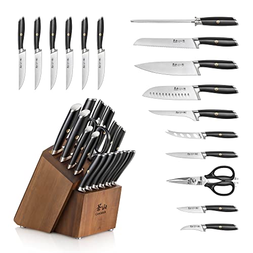 Cangshan Z1-Z Series 17-Piece Knife Block Set Collection