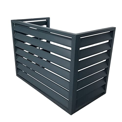 Anti-Theft Sturdy Aluminum AC Covers, Outdoor AC Unit Cover, Outdoor Unit Mini Split air Conditioner Cover, Noise Reduction, Outer Materia, air Conditioner Covers