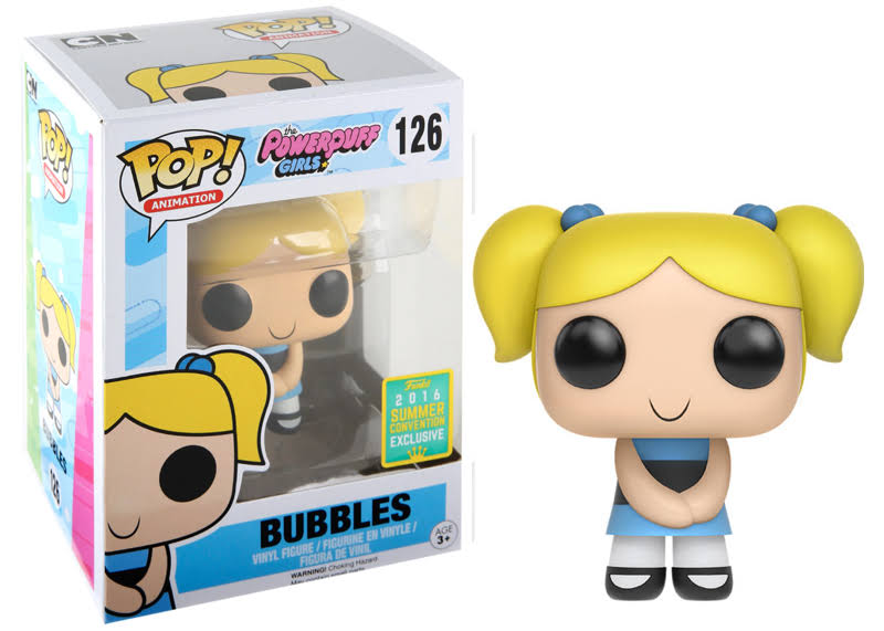Pop! Animation Powerpuff Girls Bubbles Vinyl Figure Funko