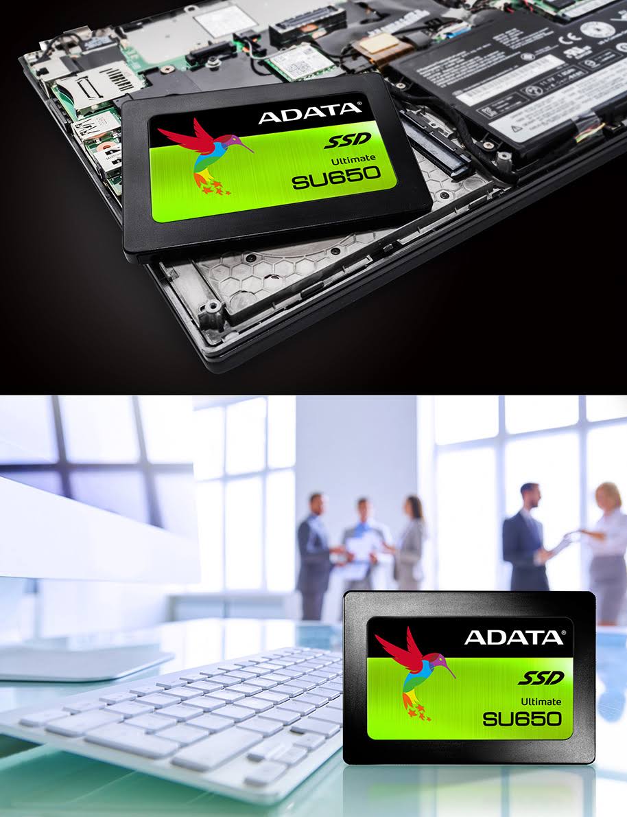 ADATA Ultimate 480 GB Internal SSD - 2.5x22 - SU650 - SATA 6Gb/s