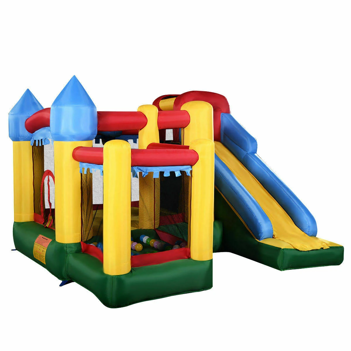 Mighty Inflatable Bounce House Castle Jumper Moonwalk with Blower