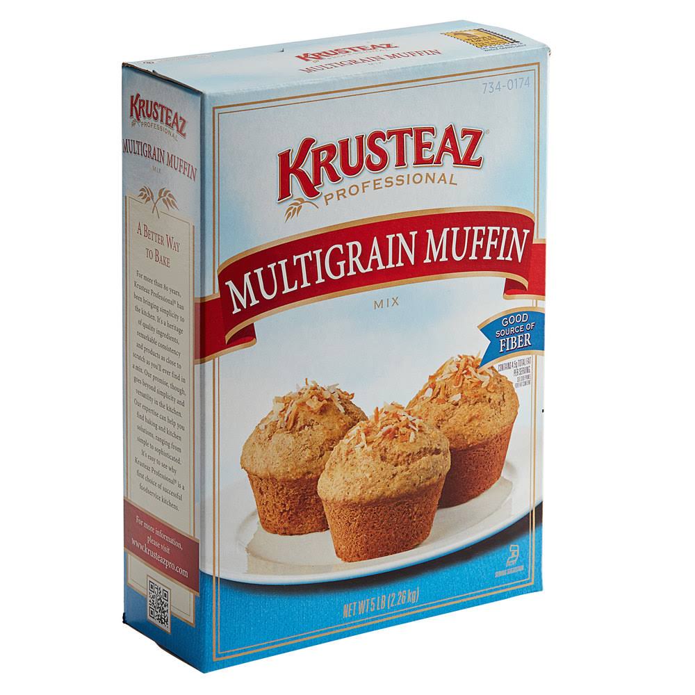 Krusteaz Professional 5 lb. Multigrain Muffin Mix - 6/Case