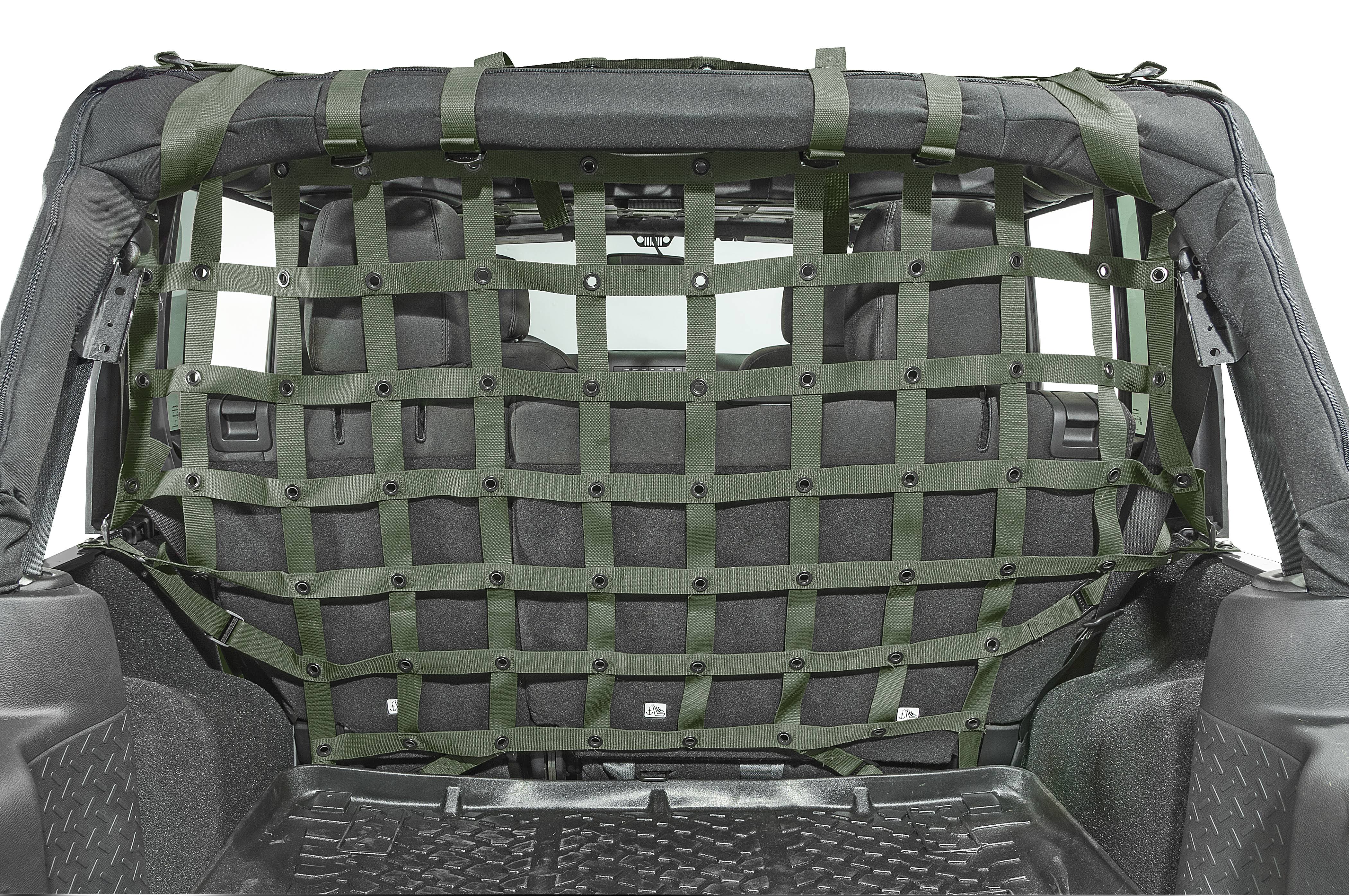 2007 Jeep Wrangler (JK) DirtyDog 4x4 Pet and Cargo Divider (Red) - J4PC07R3RD