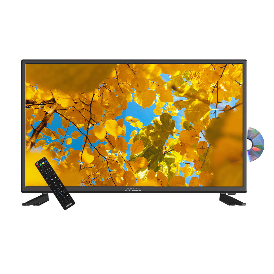 Axess TVD1801-32 - 32x22 LED TV with DVD Player - 720p - Black