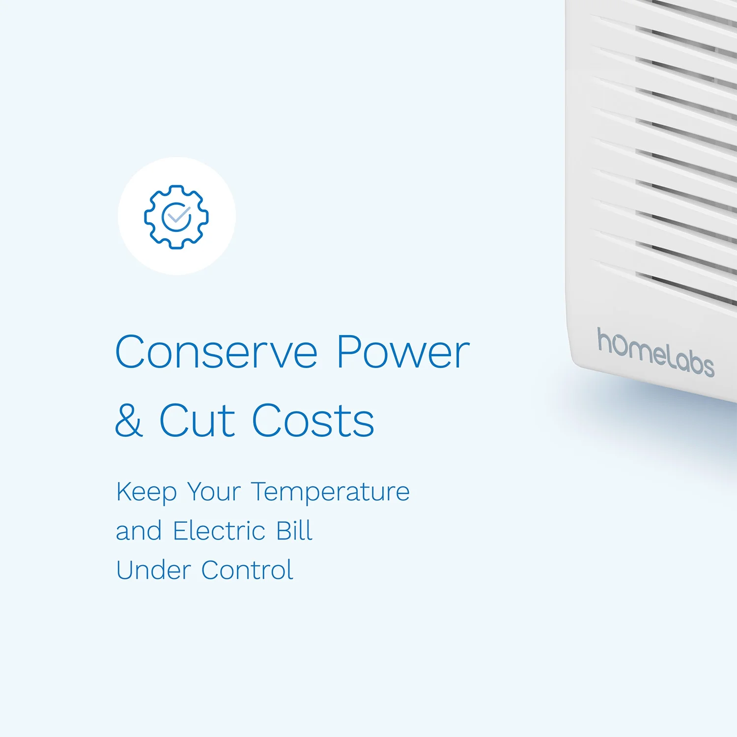 hOmeLabs Window Air Conditioner 15000 BTU - Energy Efficieint, Digital Thermostat, Remote Control - Ideal for Rooms up to 700 Sq. Ft.