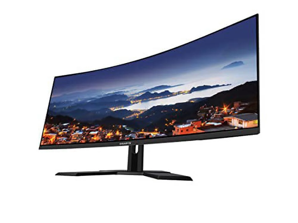 GIGABYTE G34WQC A 34" 144Hz Ultra-Wide Curved Gaming Monitor, 3440 x 1440 VA 1500R , 1ms (MPRT) Response Time, 90% DCI-P3, VESA Display HDR400, FreeSync Premium, BLACK (G34WQC A-SA)