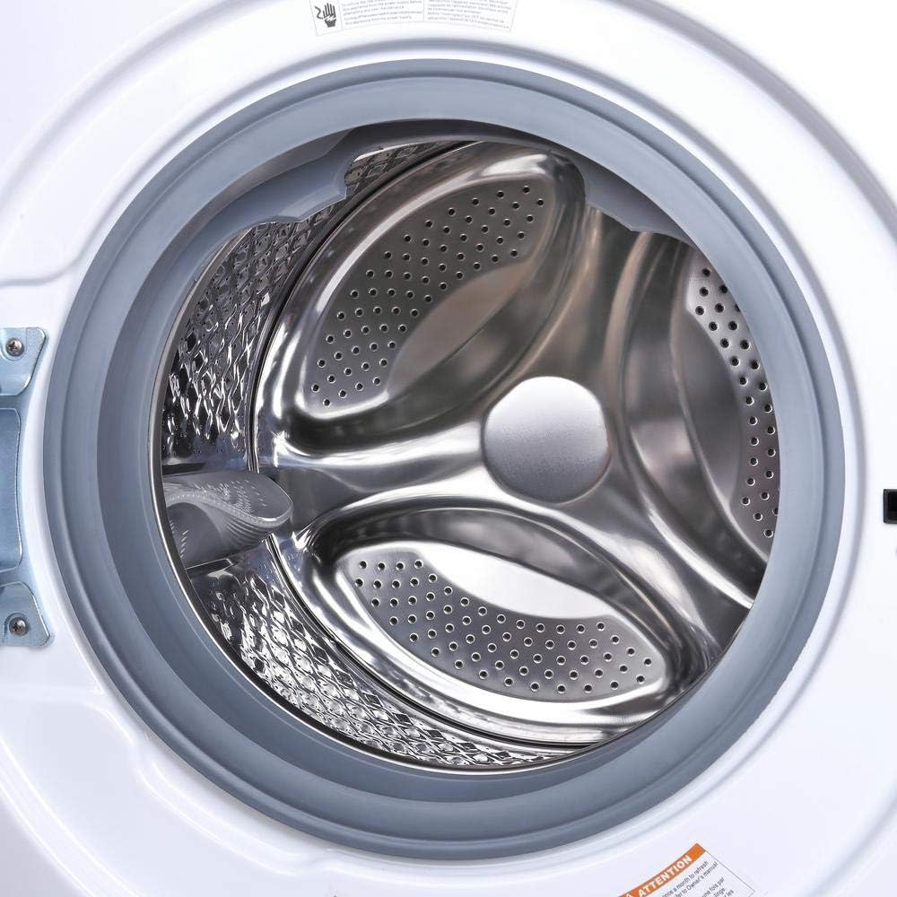 Magic Chef 2.7 Cubic Foot Front Load Portable Compact Electric Washing Washer And Dryer Machine Combo Appliance, White