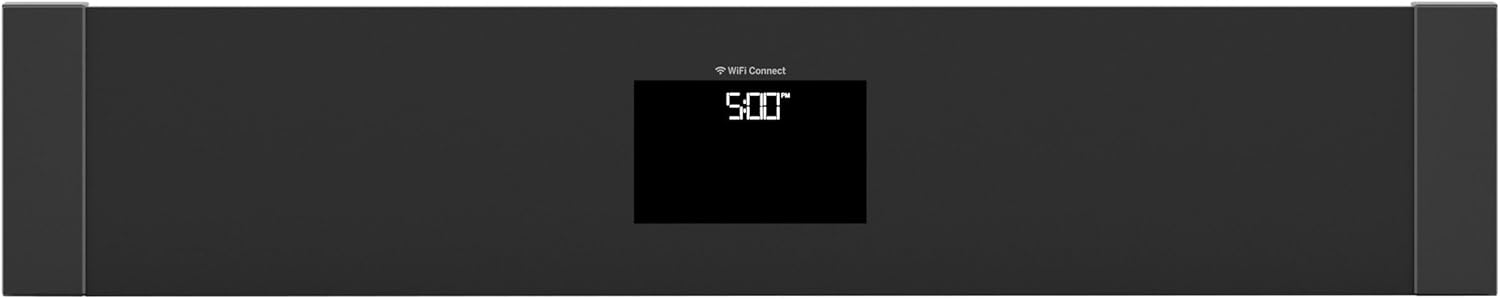 GE JKD5000DNBB 27" Built-in Convection Double Wall Oven with 8.6 cu. ft. Total Capacity WiFi Connect Self-Clean with Steam Clean Option in Black
