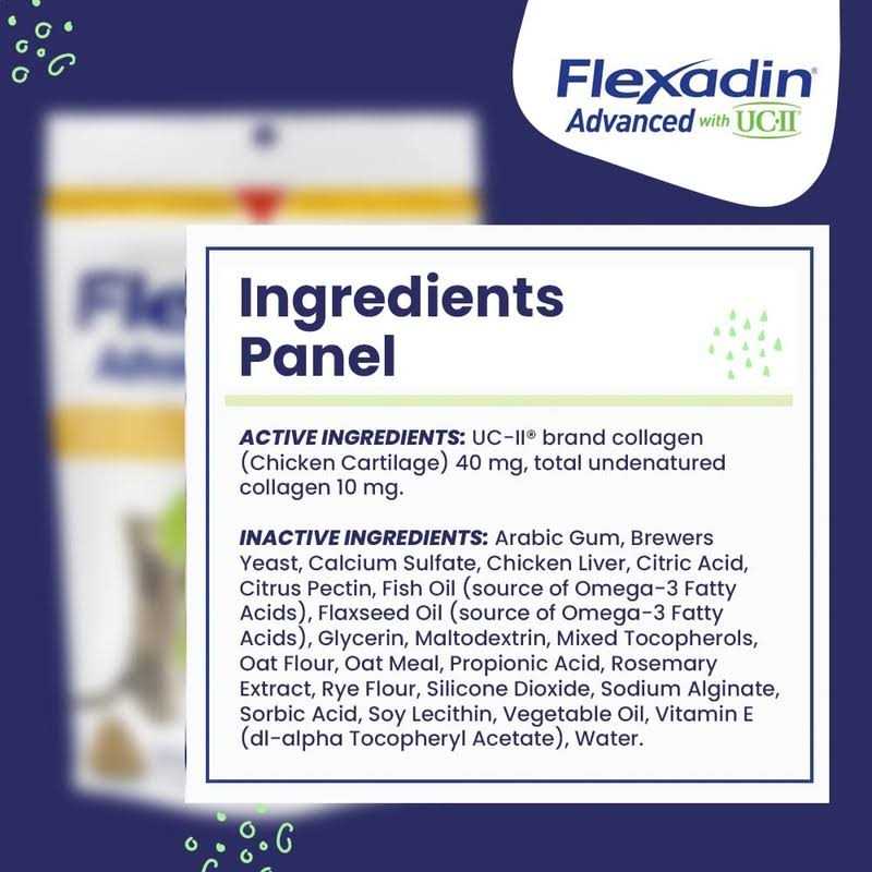 Flexadin Advanced Chews with UC-II for Dogs &amp; Cats - Pet Supplies online store