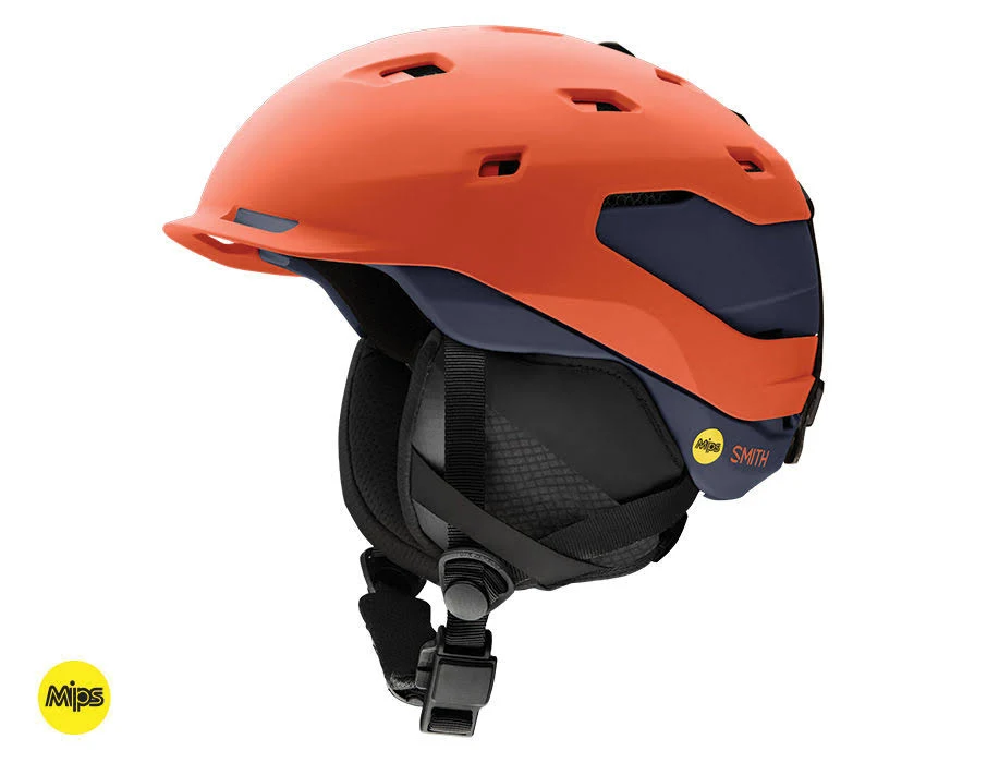 Smith Quantum MIPS Snow Helmet - Matte Red Rock/Ink | Medium