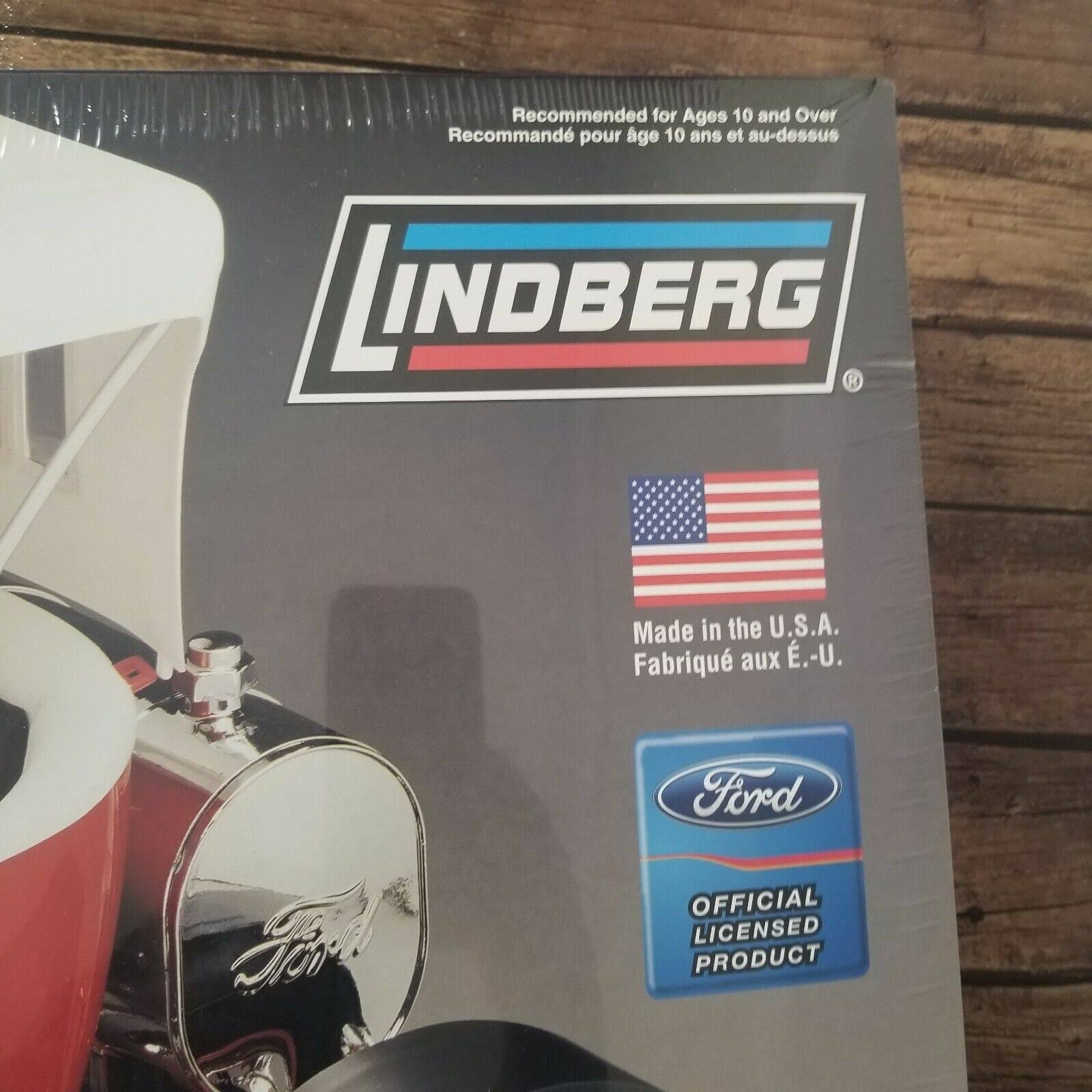Lindberg #73044 Big Red Rod T Bucket Ford 1/8 Scale Model Kit