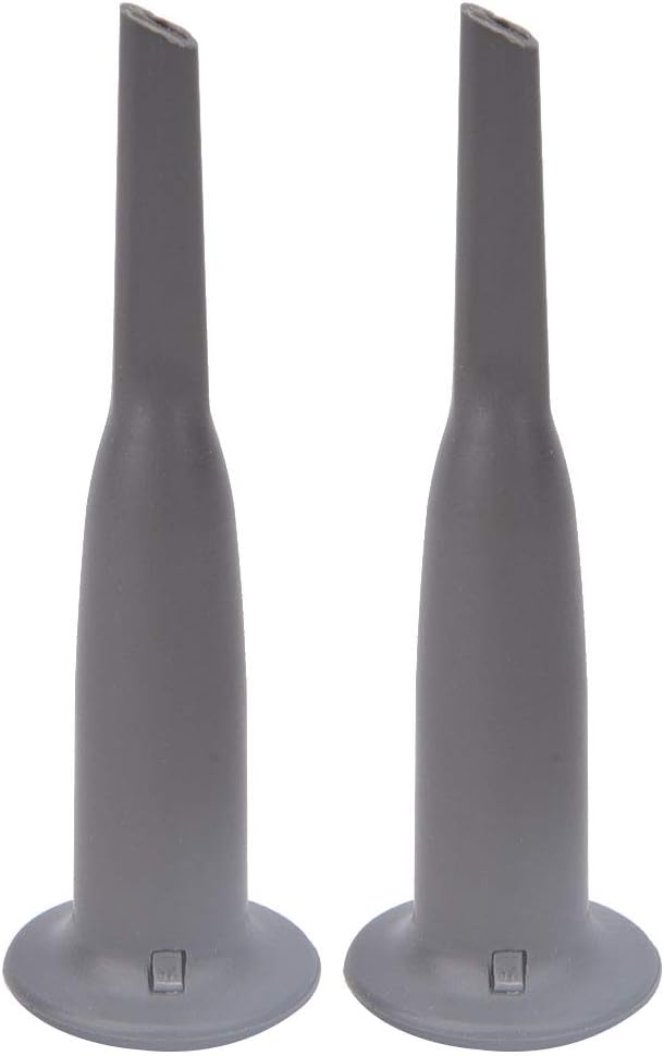 2Pcs Oscilloscope Probe Cap,Universal Protective Probe Cap,with Hook,Fit for UT,for P6139A,for P01,Replacement Oscilloscope Probe Cap,Gray Pack of 2