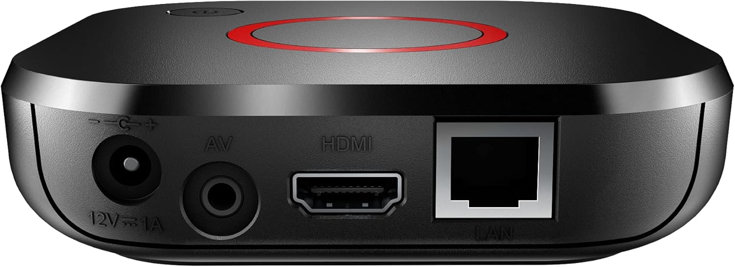 Infomir 2021 Mag 524W3 4K , Built-in Dual Band 2.4G/5G WiFi, HDMI Cable (Much Faster Than Old Mag 324w2 and 424W3) Black