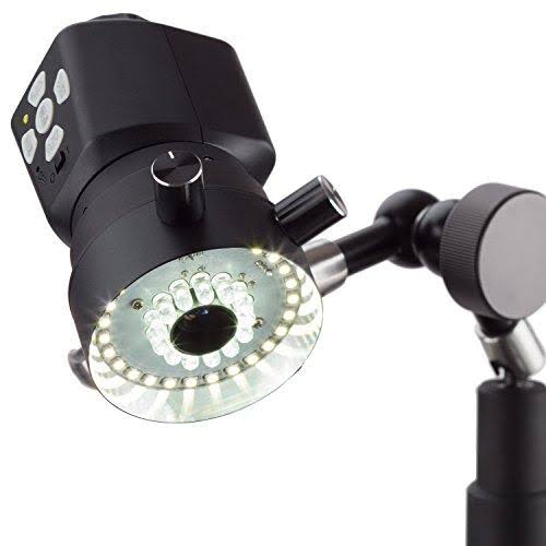 Amscope Tabletop Digital Microscope with Variable Working-Distance and 11in Articulating Arm