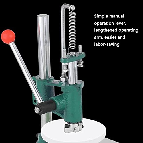 Pizza Press, Stainless Steel Manual Sheeter Pasta Maker, Pizza Dough Machine, Home Manual Pizza Press for Commercial or Family (Size : 18cm)
