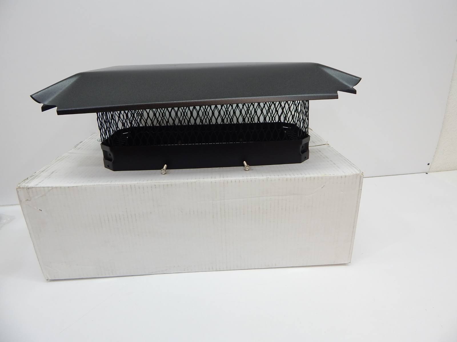HY-C Single Flue Bolt-On Chimney Cap, Black