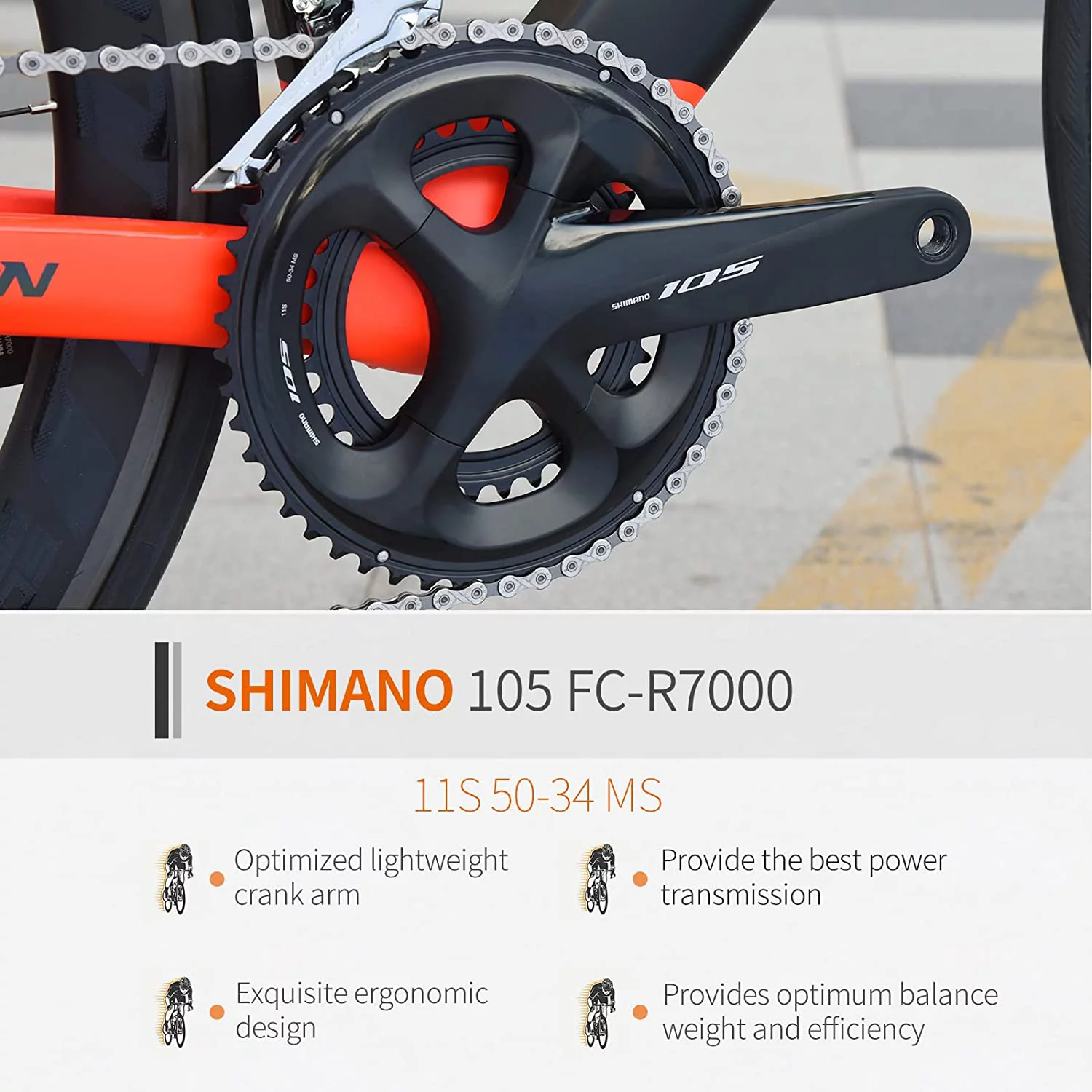 SAVADECK Carbon Road Bike,HERD6.0 T800 Carbon Fiber 700C Road Bicycle with Shimano 105 22 Speed Groupset Ultra-Light Carbon Wheelset Seatpost Fork Bicycle(Black Red 47cm)