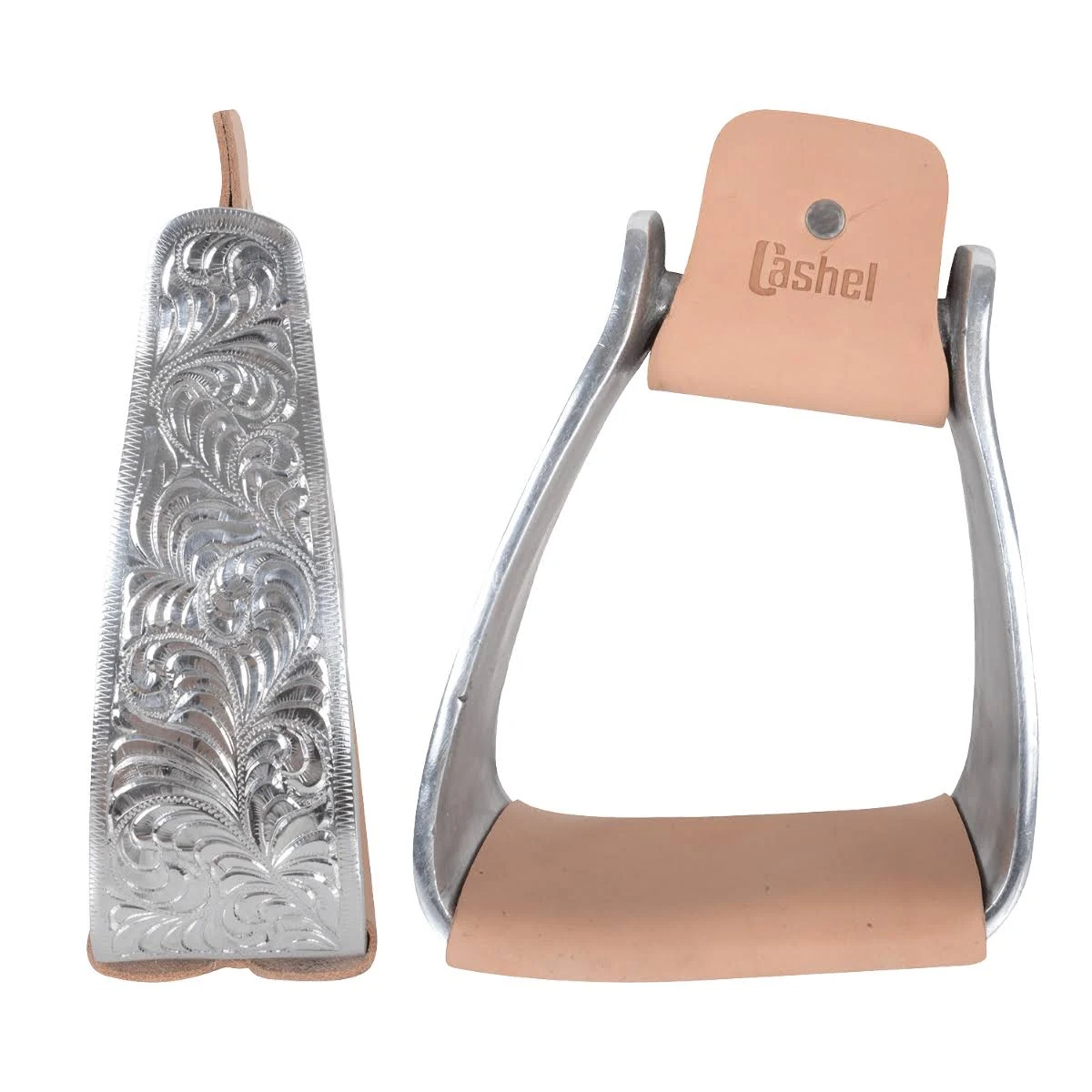 Cashel Engraved Slanted Stirrup