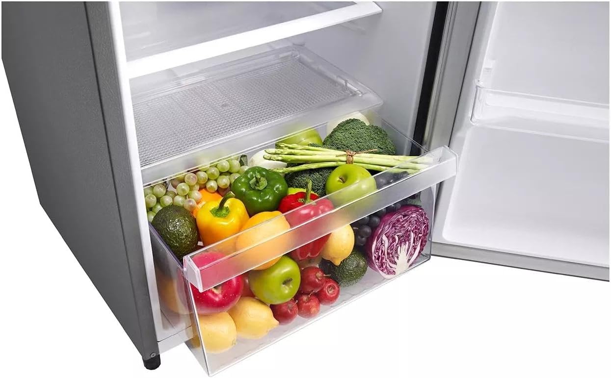 LG LRONC0605V 6 Cu. Ft. Platinum Silver Single Door Refrigerator