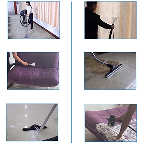 40L/10.6Gal Carpet Cleaner Machine, Carpet Extractor 3 in 1 Stainless Steel Household/Commercial Rug Cleaner Machine 2110W Portable Deep Cleaning Machine for Carpets, Sofas, Curtains