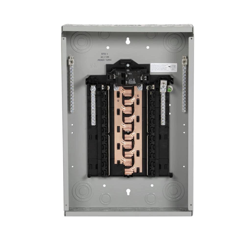 Siemens PN2020B1100C PN Series 100 Amp 20-Space 20-Circuit Main Breaker Plug-On Neutral Load Center Indoor with Copper Bus