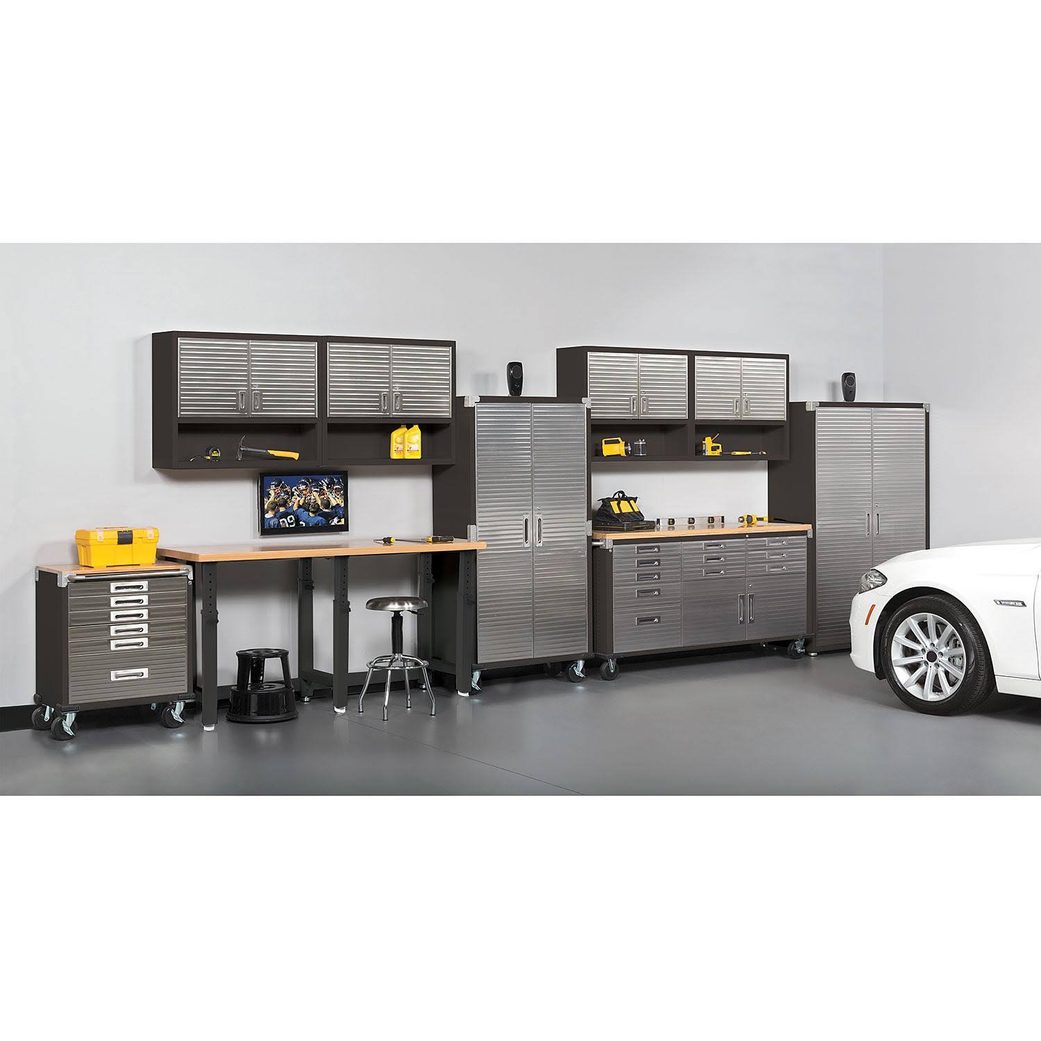 UltraHD Uhd20144B Rolling Cabinet, UltraHD 6-drawer, Satin