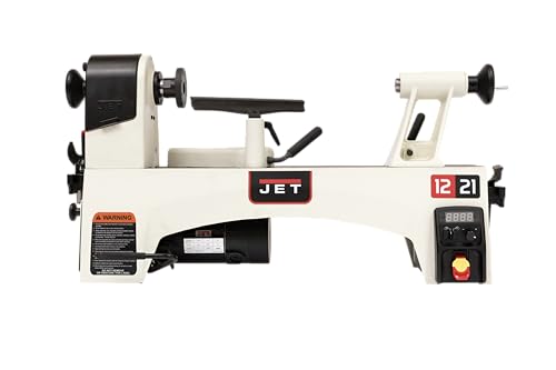 JET JWL-1221VS 12-Inch by 21-Inch Variable Speed Wood Lathe