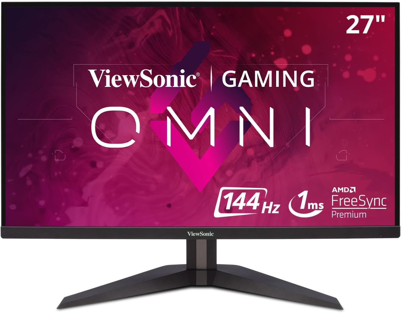 ViewSonic OMNI VX2418-P-MHD 24 Inch 1080p 1ms 165Hz Gaming Monitor with Adaptive Sync, Eye Care, HDMI and DisplayPort