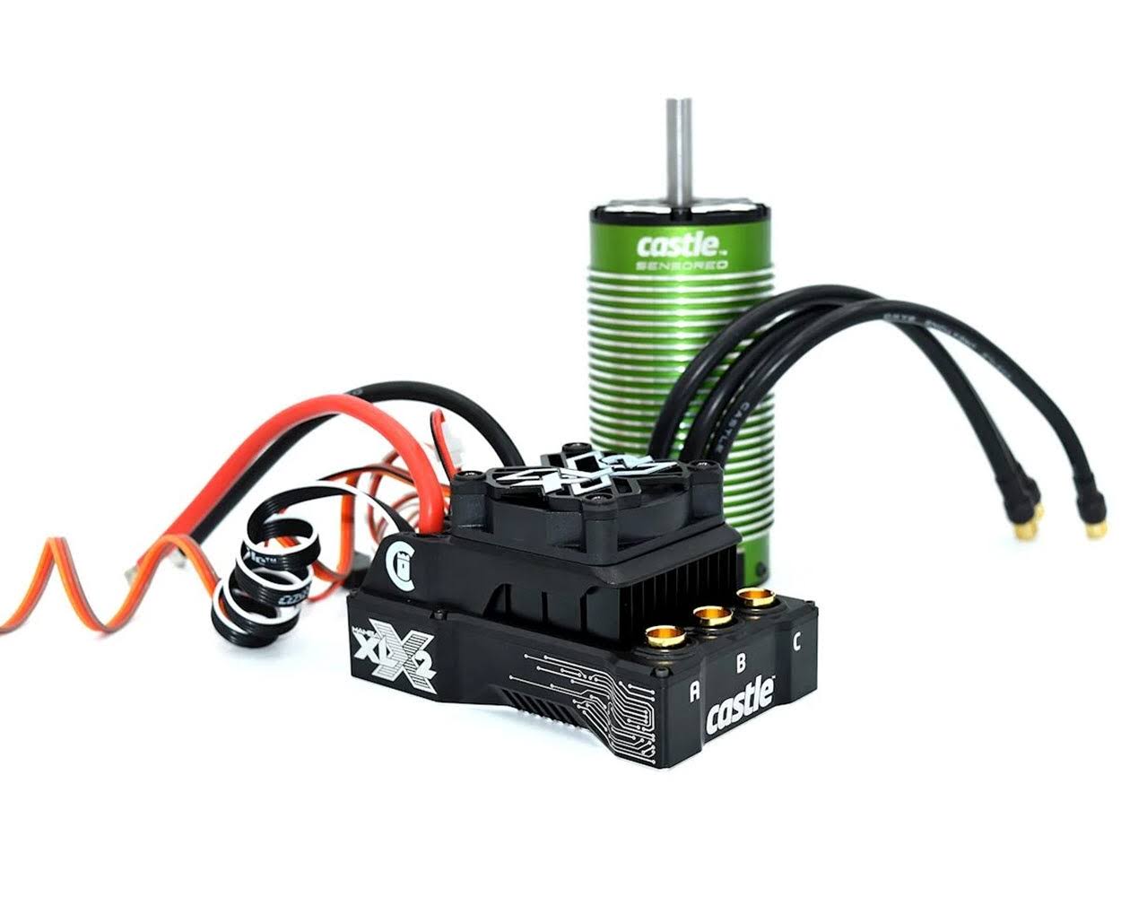 Castle Creations - Mamba XLX 2 1/5 ESC/1100Kv Motor Combo w/20A Bec - 10016702