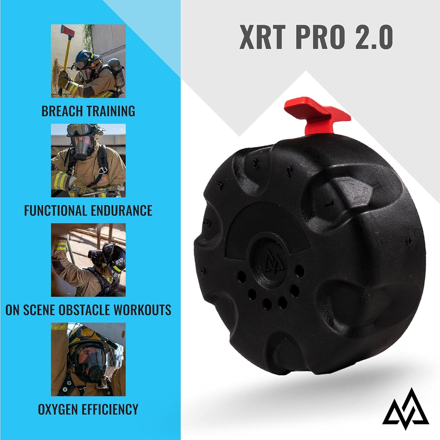 TRAININGMASK Firefighter XRT PRO 2.0 Resistance Training Regulator Insert, Resistance Respirator Insert for Mask with Breathing Resistance, for Scott AV-2000 / AV-3000 SCBA XRT Pro 2.0 Trainer Pack of 2