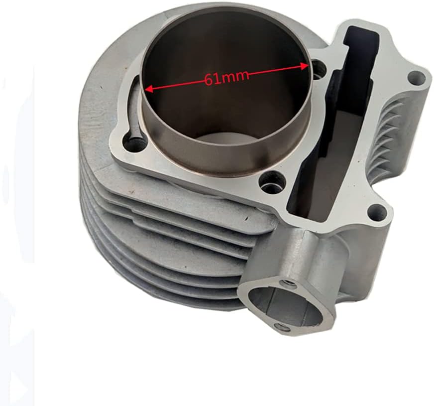 hongyu 61mm Big Bore Cylinder Head Kit for GY6 125cc to 180cc Engine with 69mm Valves scooter taotao kazuma ATV Moped Pack of 2