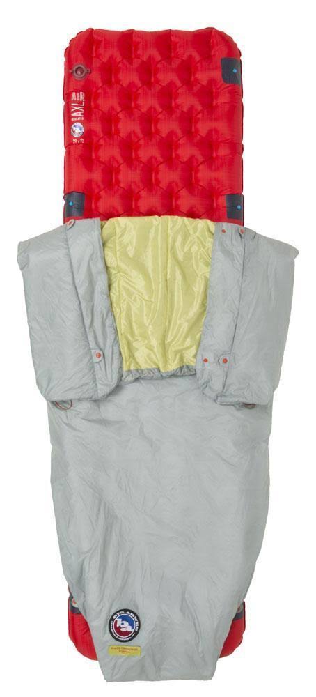 Big Agnes Kings Canyon UL Quilt - Gray/Palm