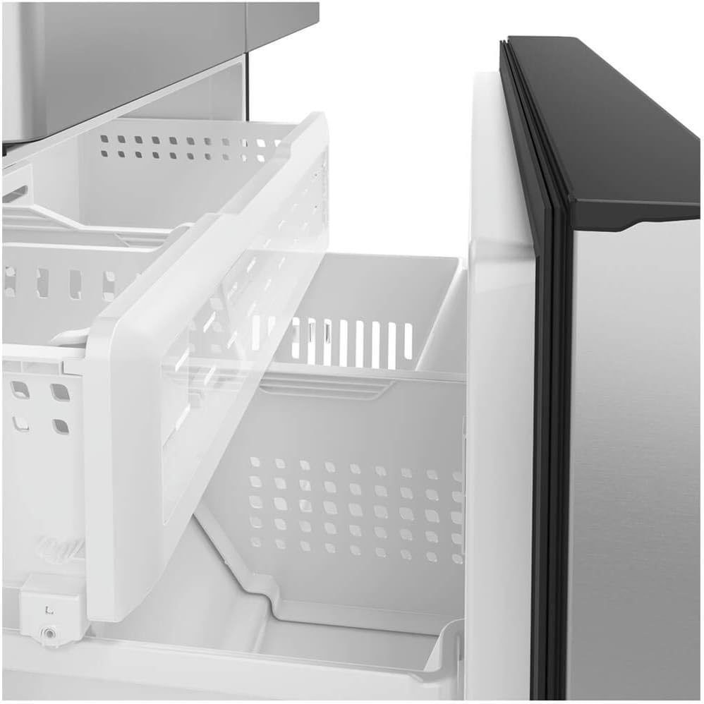 Cafe CWE23SP2MS123.1 cu. ft. Smart French Door Refrigerator in Stainless Steel, Counter Depth and ENERGY STAR