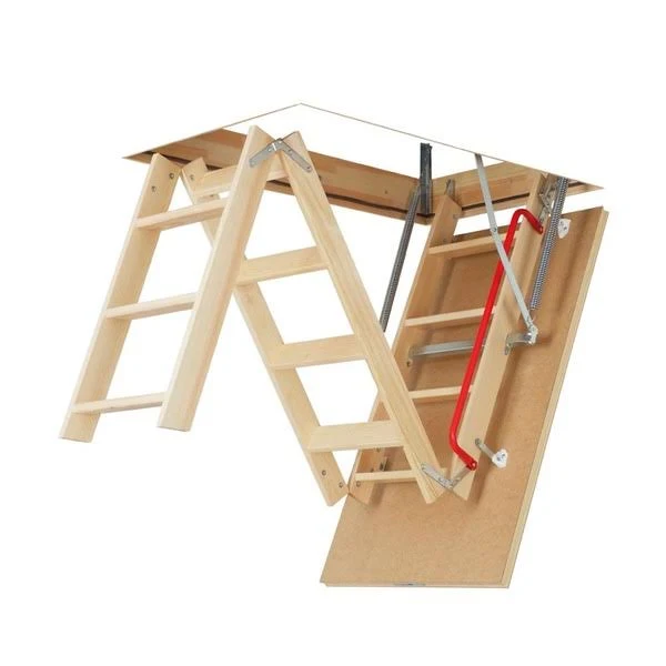 Fakro 66802 LWP Wooden Insulated Attic Ladder 300lbs