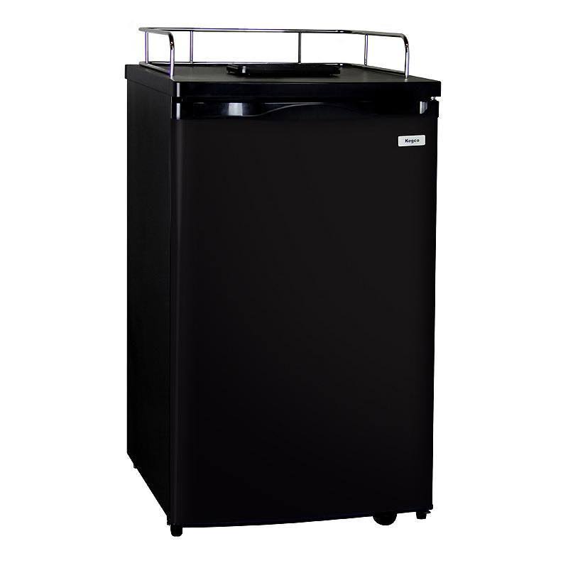 Kegco MDK-199B-01 Kegerator Cabinet Only - Black Cabinet and Door