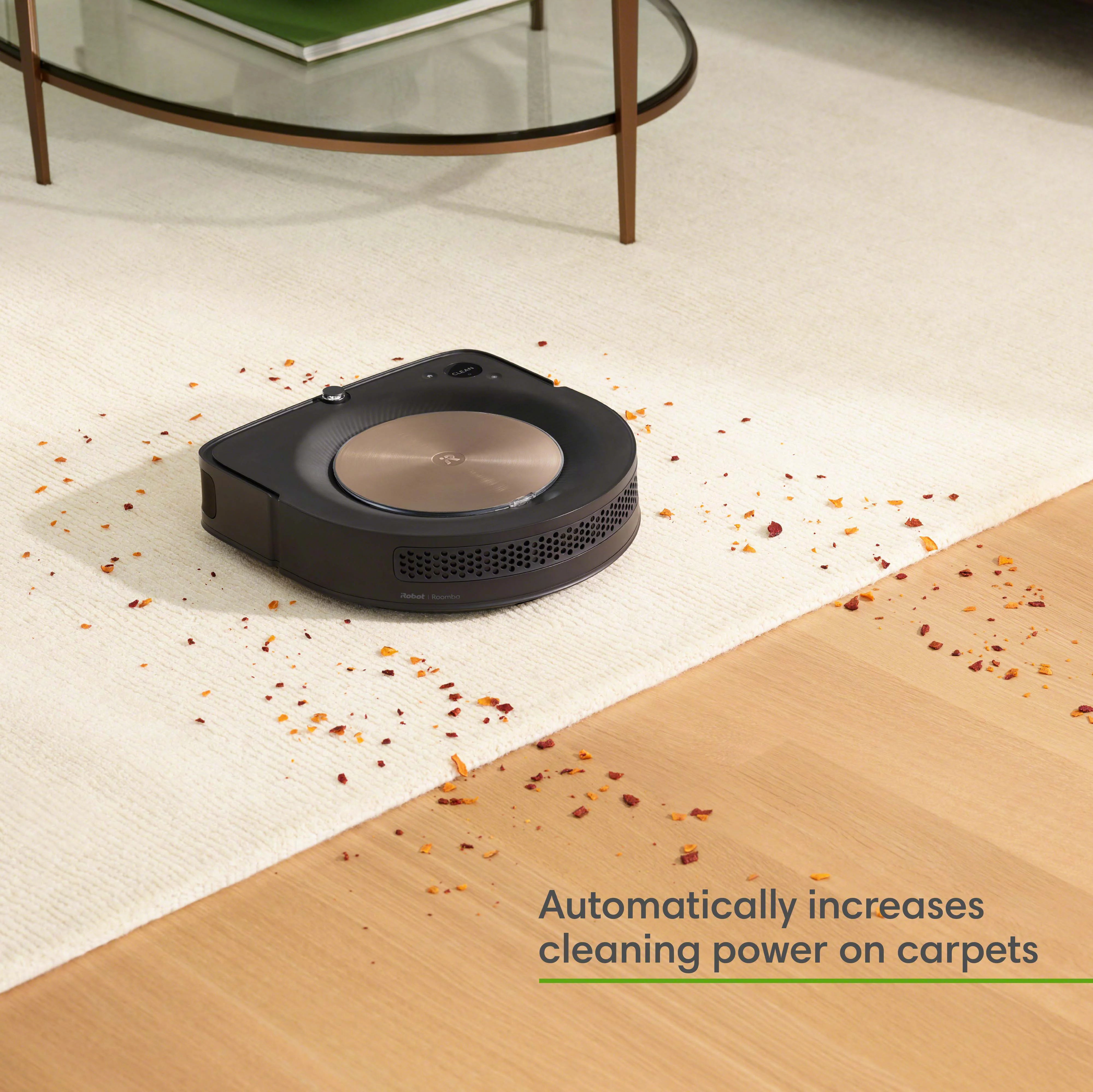 iRobot Roomba s9 (9150) Robot Vacuum- Wi-Fi Connected, Smart Mapping, Powerful Suction, Works with Google Home, Ideal for Pet Hair, Carpets, Hard Floors