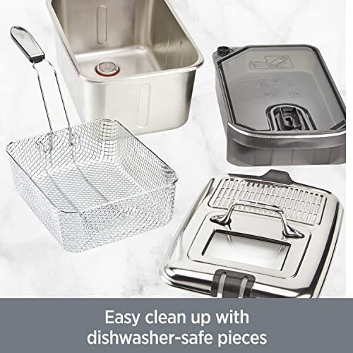 Allclad Stainless Steel 10942224044 Easy Clean Pro deep fryer