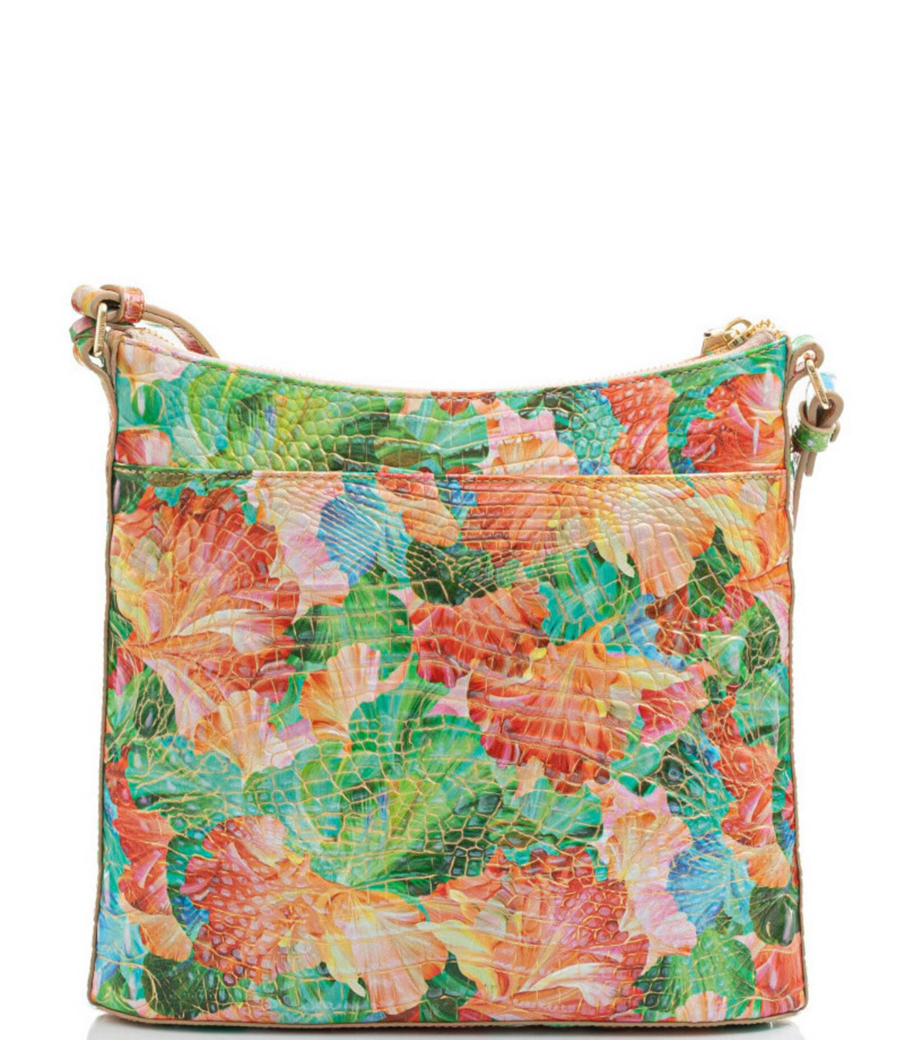 Brahmin Katie Leather Crossbody - Camel Safari Melbourne