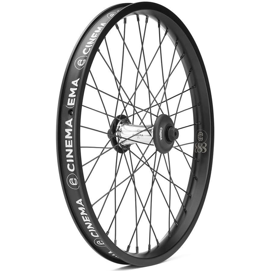 Cinema BMX 888 Cassette Rear Wheel - Polished/Black - 20-inch